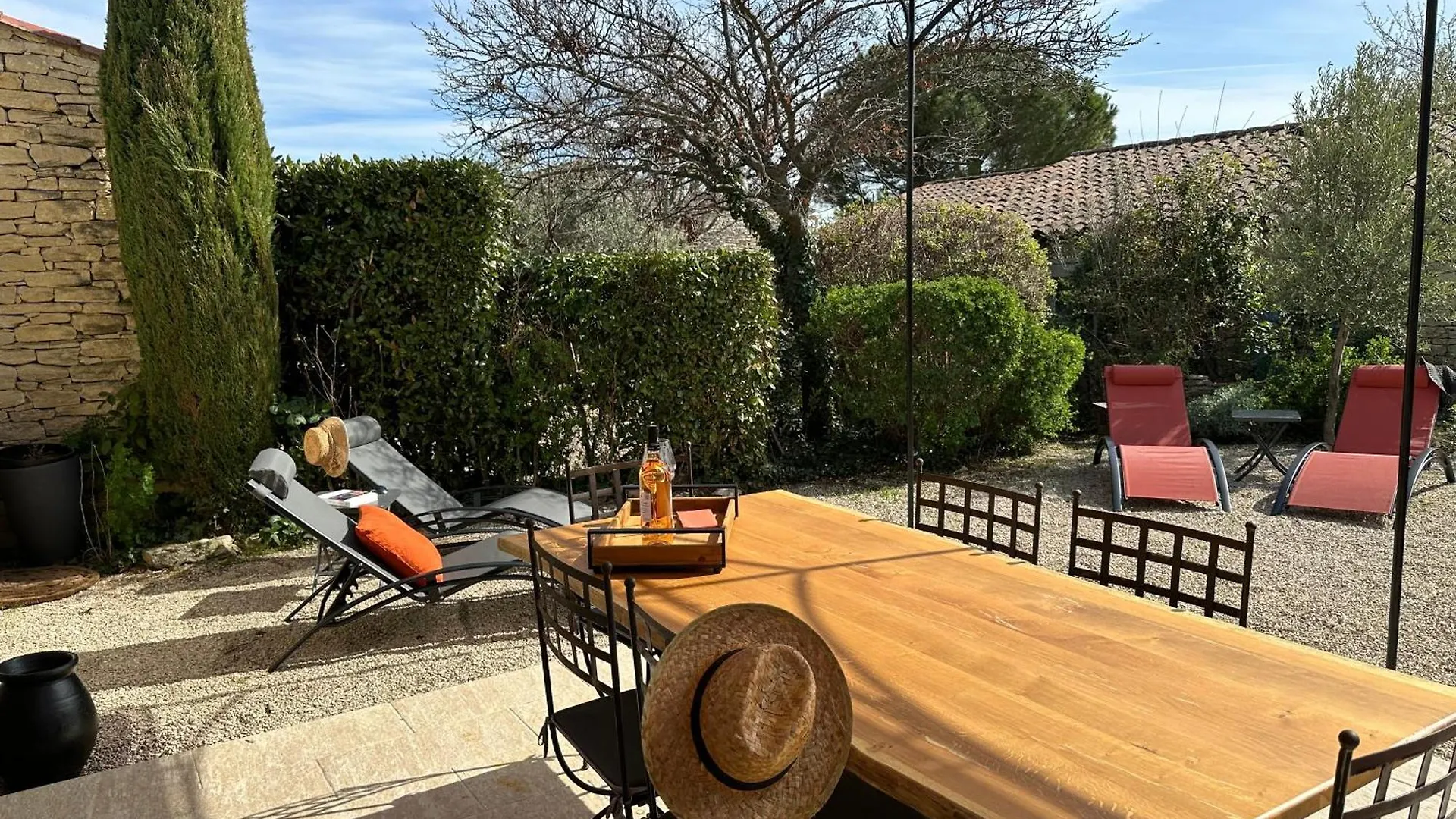 Lou Karo - Piscine Partagee - Parking Prive Villa Gordes France